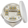 Bylectrica Коробка с клеммными колодками для открытой проводки IP44 (?74, h 43,5 мм), КМ-223