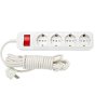 Bylectrica Удлинитель 4-местный с заземляющим контактом шторки, У10-282 3.5м