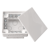 Bylectrica Коробка монтажная СУ с клеммными колодками для алюминиевой проводки IP 21 (для бетона и кирпича, 95х95х53 мм), КМ-212